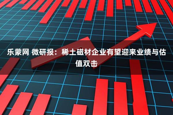 乐蒙网 微研报:稀土磁材企业有望迎来业绩与估值双击