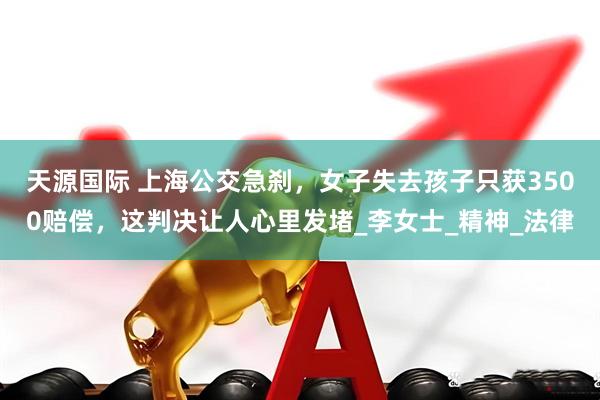 天源国际 上海公交急刹，女子失去孩子只获3500赔偿，这判决让人心里发堵_李女士_精神_法律