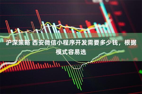 沪深策略 西安微信小程序开发需要多少钱，根据模式容易选