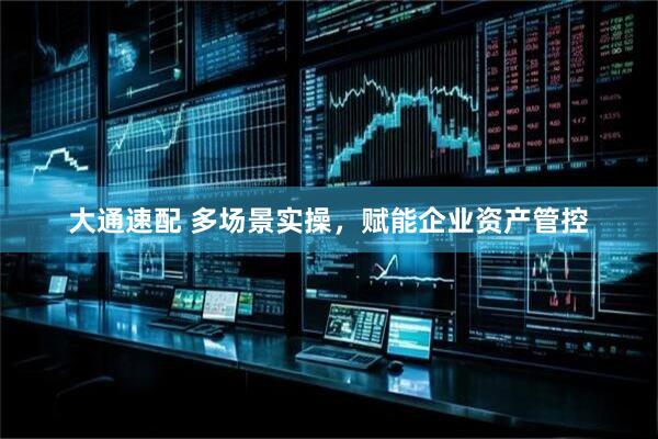 大通速配 多场景实操，赋能企业资产管控
